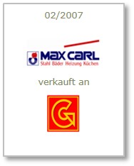 Max Carl GmbH & Co. KG (Sparte Haustechnik)