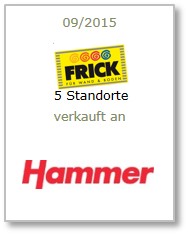 Frick für Wand & Boden Fachmärkte GmbH & Co. KG