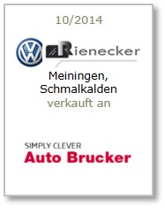 car dealer Rienecker GmbH & Co.KG (division VW)